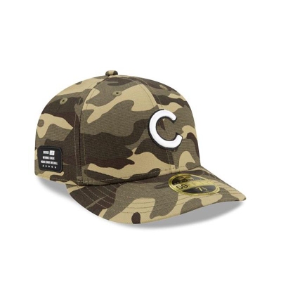 Sapca New Era Chicago Cubs MLB Armed Forces Weekend Low Profile 59FIFTY Fitted - Verzi